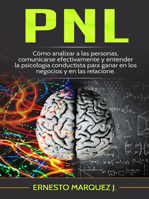 Title details for PNL by ERNESTO MARQUEZ J. - Wait list